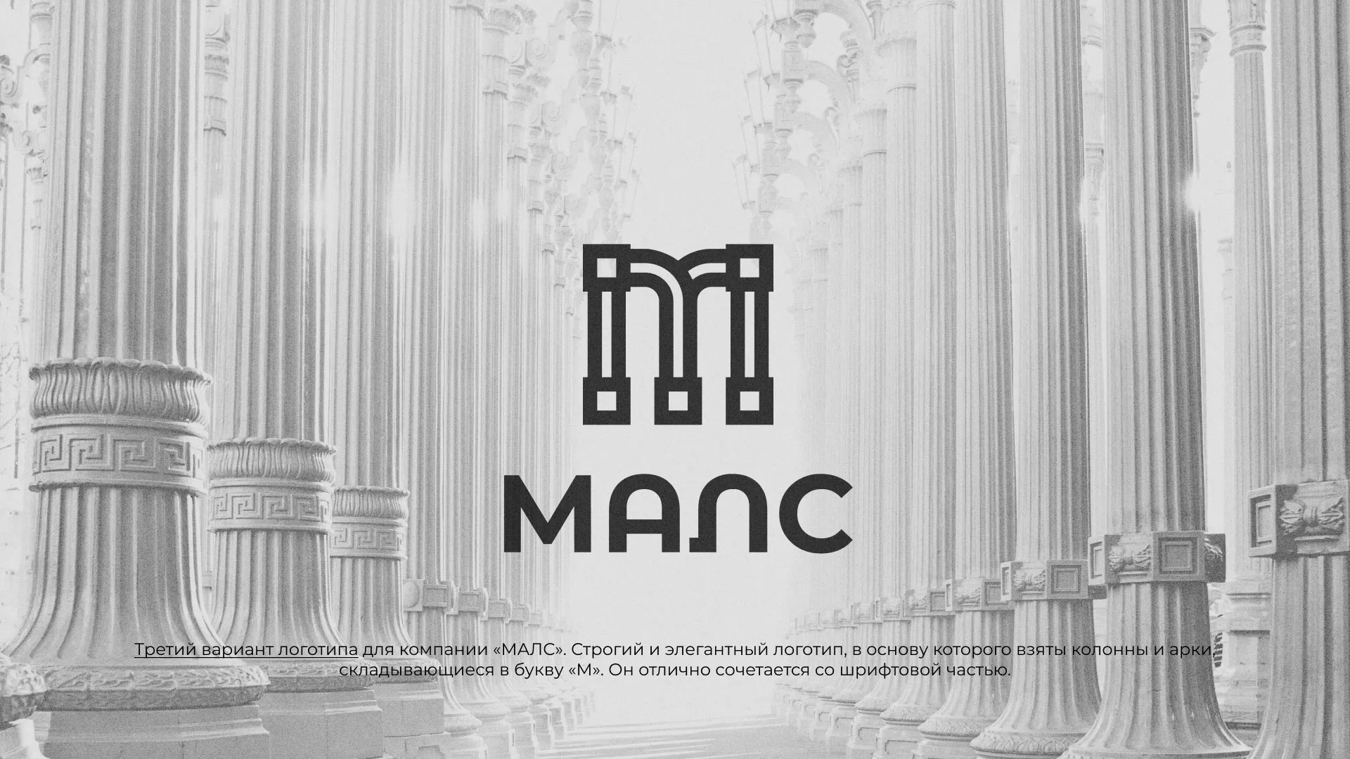 Разработка логотипа компании «МАЛС» в Нолинске